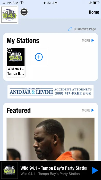 WiLD 94.1 screenshot 1