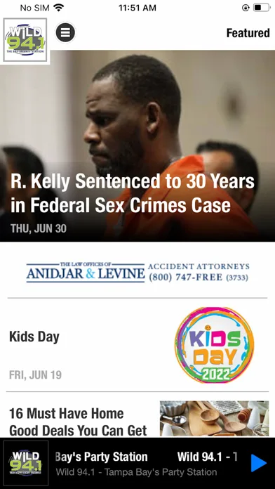 WiLD 94.1 screenshot 2