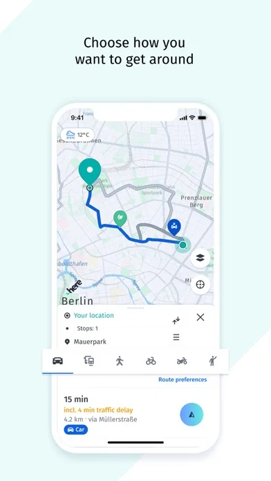 HERE WeGo Maps & Navigation screenshot 4