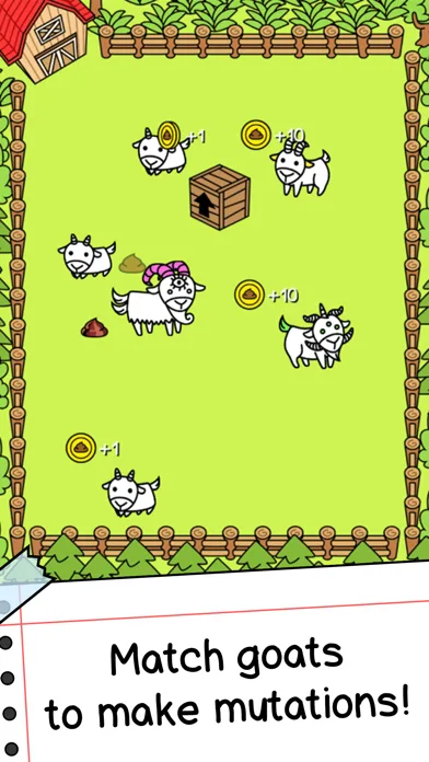 Goat Evolution: Evolve & Merge screenshot 1