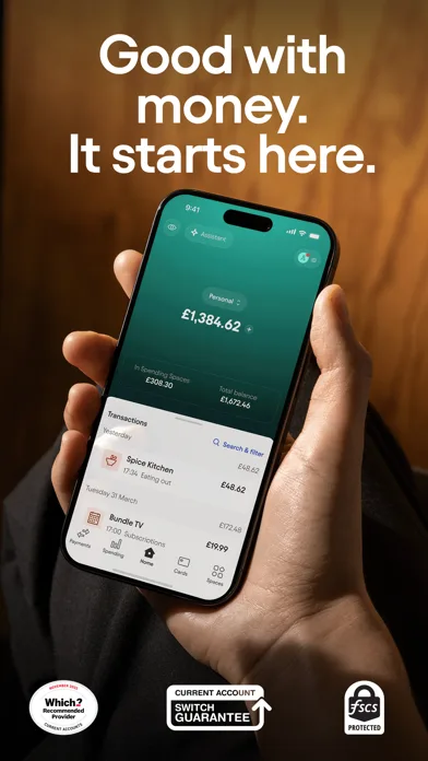 Starling - Mobile Banking screenshot 1