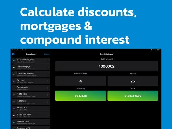 Financial Calculator: Percent screenshot 2