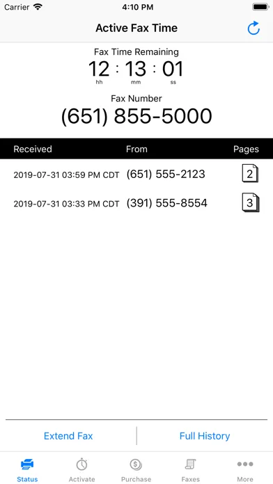 FaxReceive - receive fax app screenshot 1