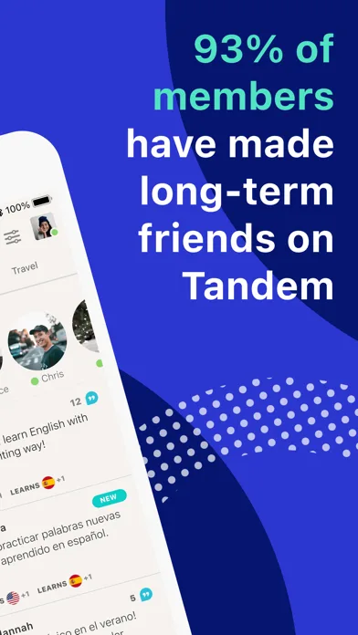 Tandem: Practice Languages screenshot 2