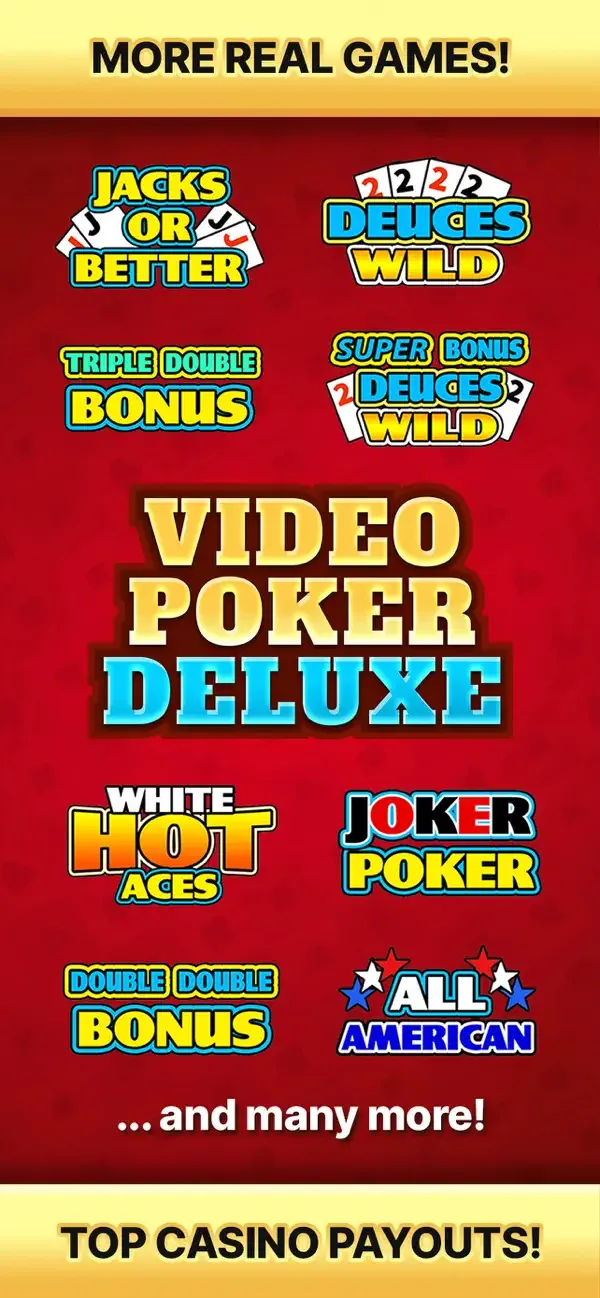 Video Poker Deluxe screenshot 3