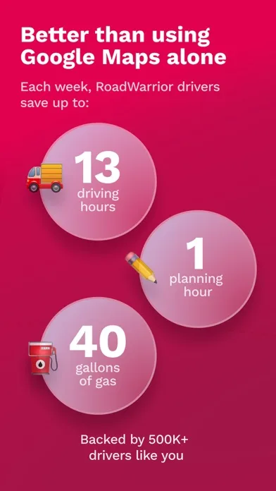 RoadWarrior Route Planner screenshot 2