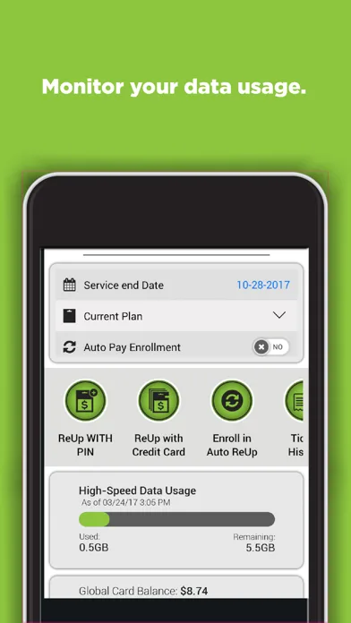 SIMPLE Mobile My Account screenshot 3