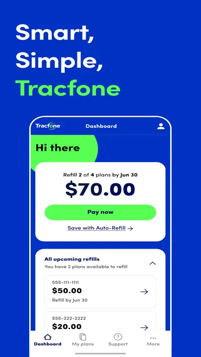 Tracfone Wireless My Account screenshot 1