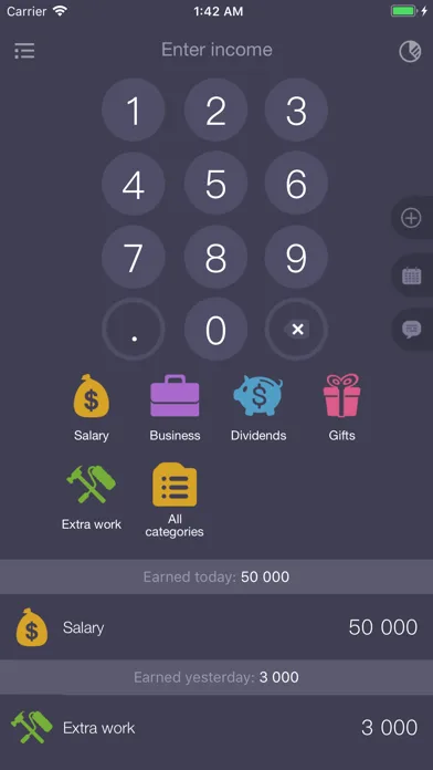 Income OK - income & expenses screenshot 1