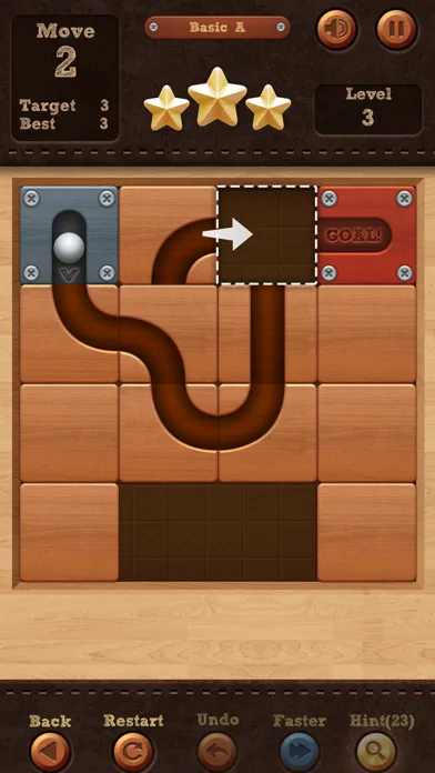 Roll the Ball® - slide puzzle screenshot 1