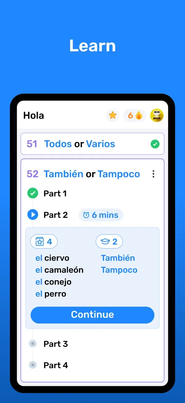 Wlingua - Learn Spanish screenshot 2