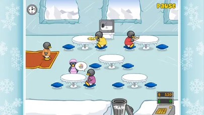 Penguin Diner: Restaurant Dash screenshot 2