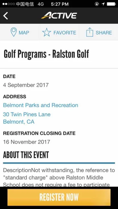 ACTIVE - Fitness Events screenshot 1