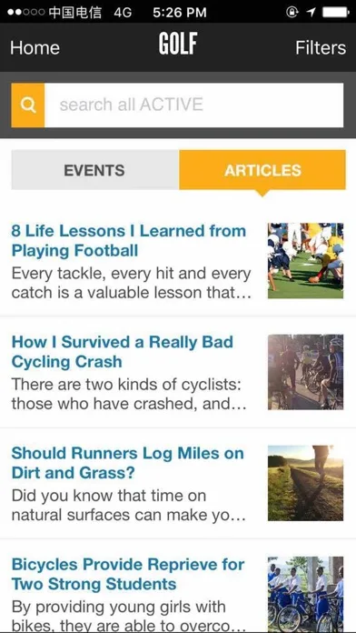 ACTIVE - Fitness Events screenshot 3