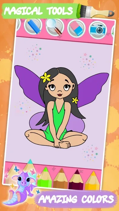 Best coloring book - Princess screenshot 2