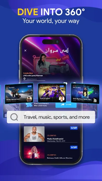 VUZ: Live 360 VR Videos screenshot 3