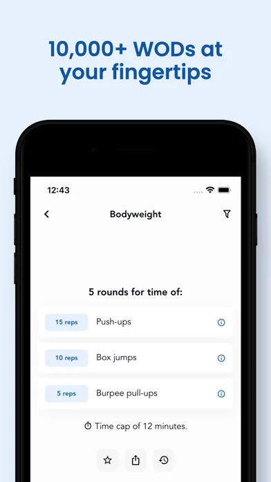 The WOD Generator: Workout screenshot 2