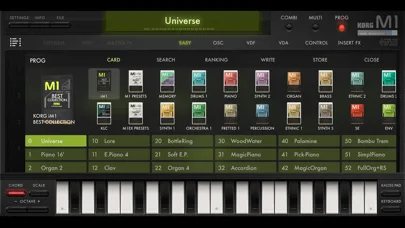 KORG iM1 screenshot 3