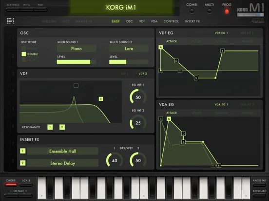 KORG iM1 screenshot 5