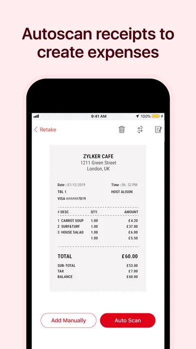 Zoho Expense: Travel & Expense screenshot 2