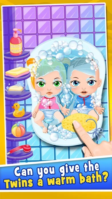 Mommy's Twins New Babies Doctor - my baby newborn mother spa salon game for kids screenshot 4