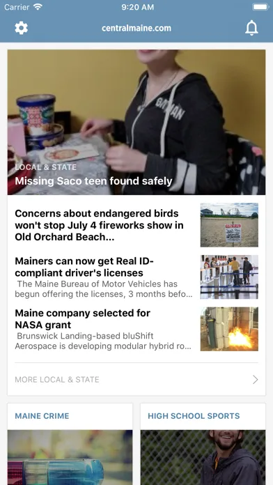 Central Maine Headlines screenshot 1