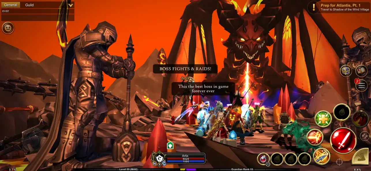 AdventureQuest 3D MMORPG screenshot 4