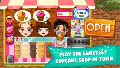 Cupcake Dessert Pastry Bakery Maker Dash - candy food cooking game! screenshot 1
