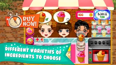 Cupcake Dessert Pastry Bakery Maker Dash - candy food cooking game! screenshot 2