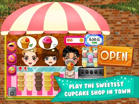 Cupcake Dessert Pastry Bakery Maker Dash - candy food cooking game! screenshot 5