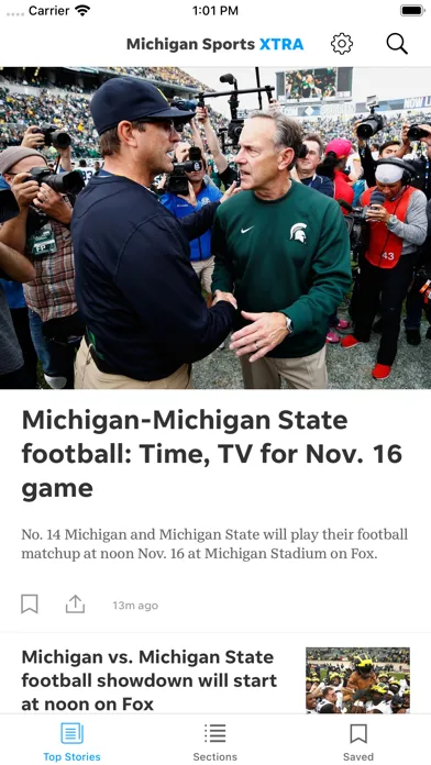 Michigan Sports Xtra screenshot 1