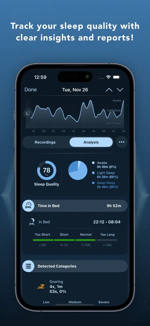 Prime Sleep Recorder Pro screenshot 2