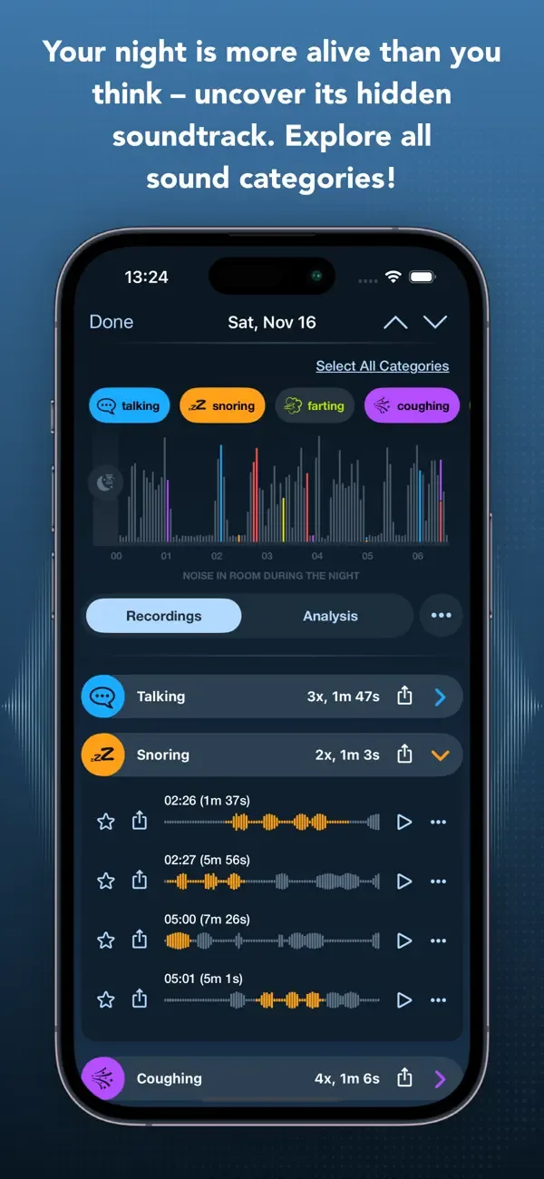 Prime Sleep Recorder Pro screenshot 3
