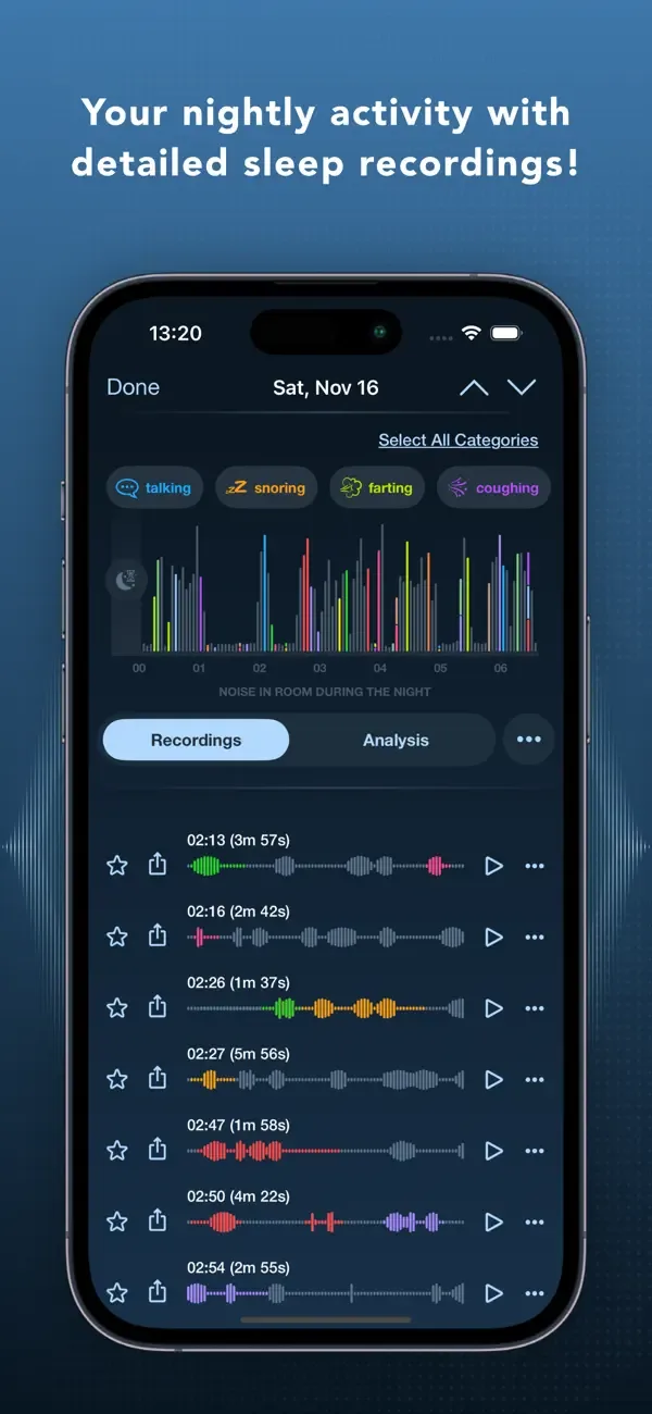 Prime Sleep Recorder Pro screenshot 4