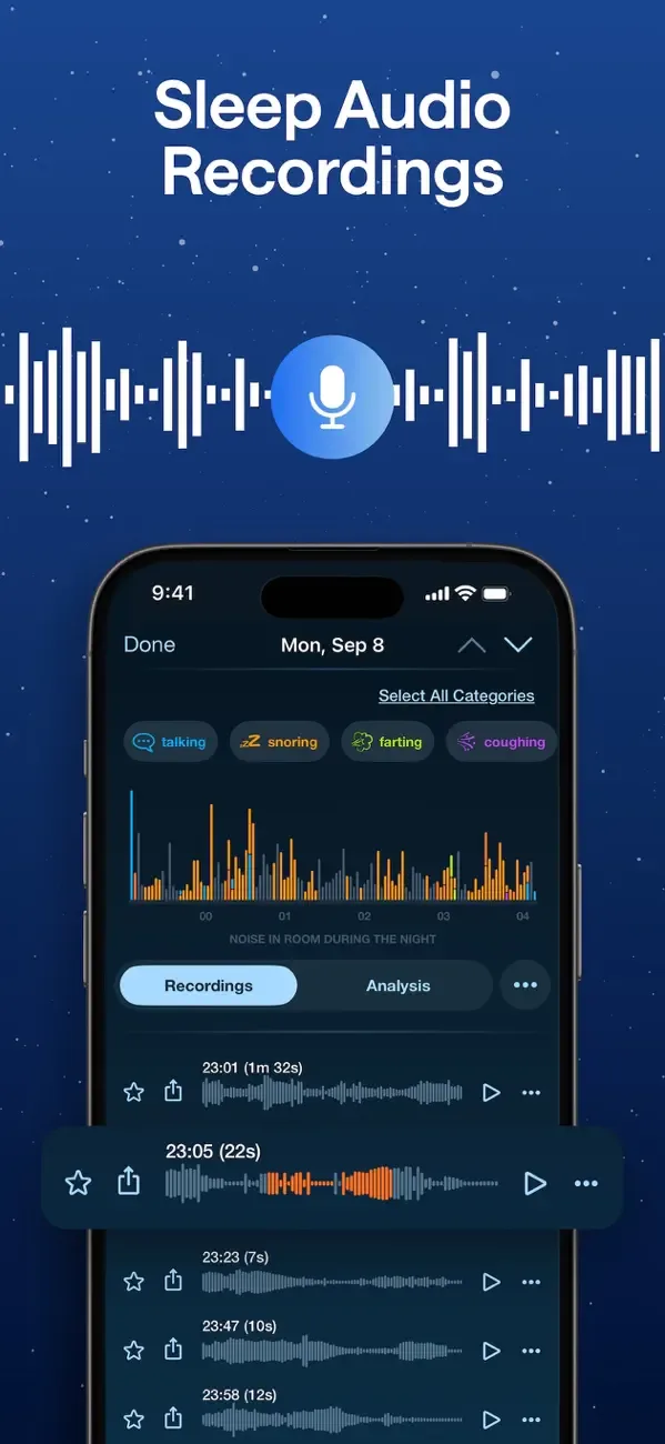 Sleep Tracker & Sleep Recorder screenshot 3