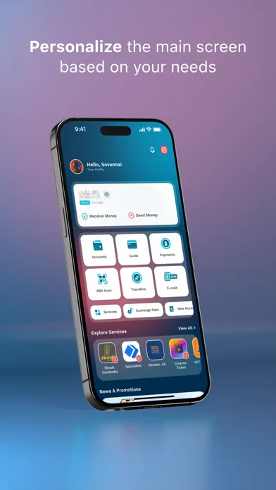 ABA Mobile Bank screenshot 1