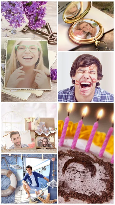 Birthday Cards Free: happy birthday photo frame, gift cards & invitation maker screenshot 2