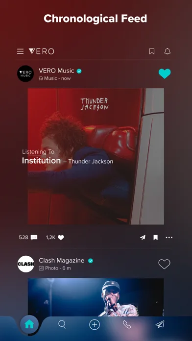 VERO screenshot 1