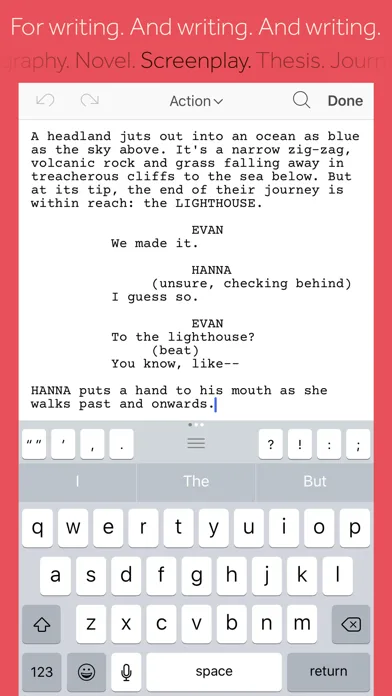 Scrivener screenshot 4