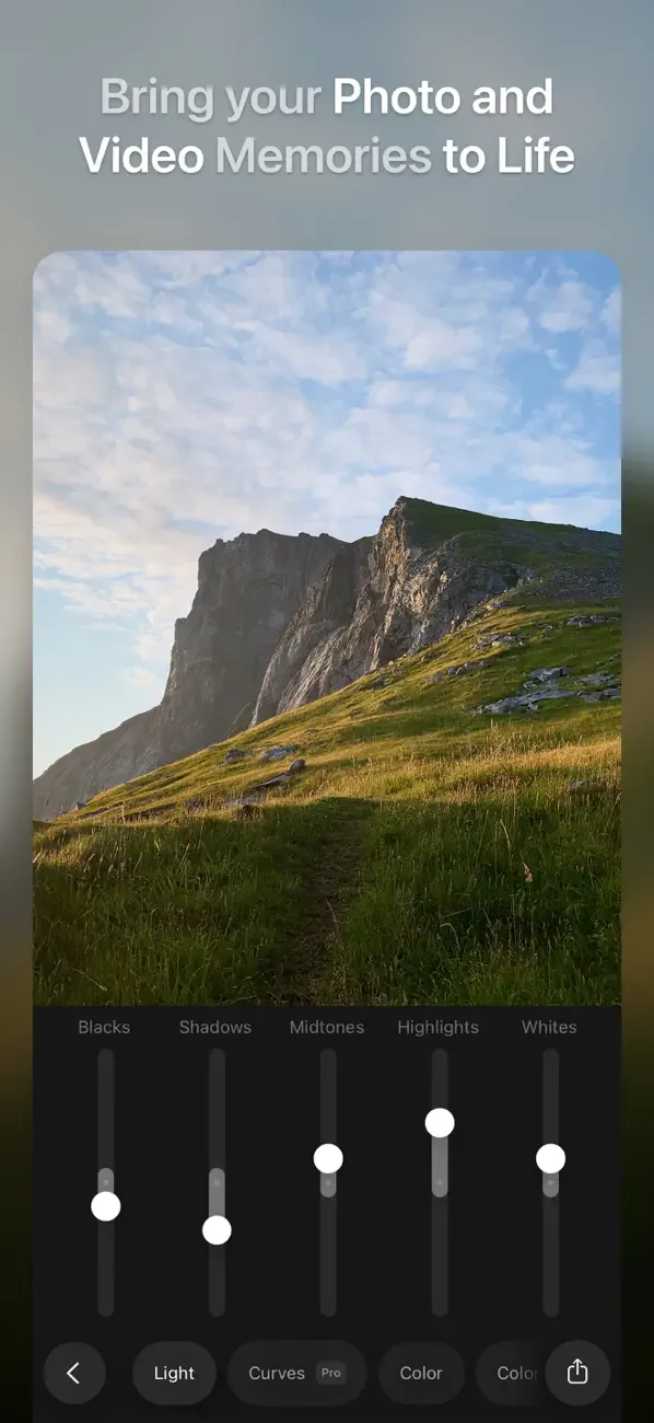Ultralight: Photo Video Editor screenshot 2