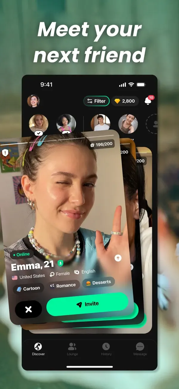 Azar: Chat, Meet Friends screenshot 1
