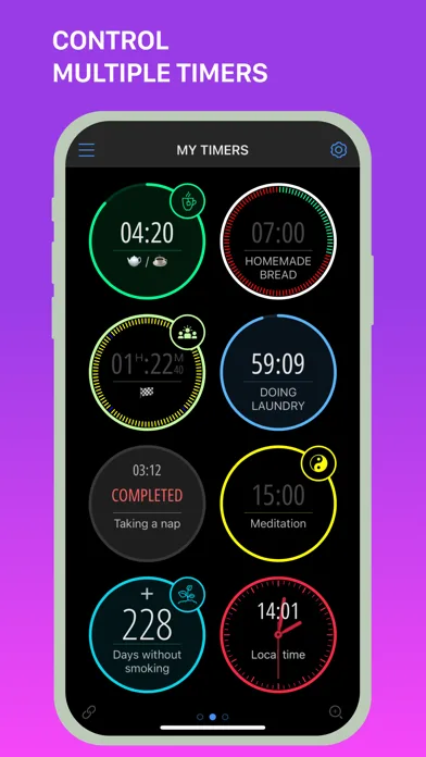MultiTimer: Multiple timers screenshot 1