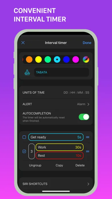 MultiTimer: Multiple timers screenshot 2