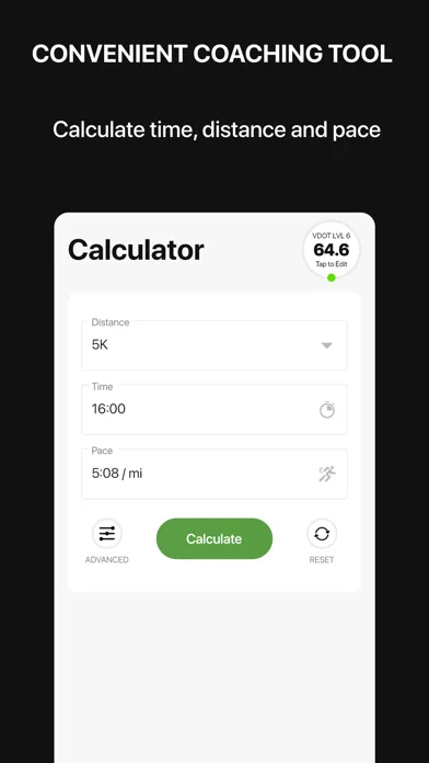 VDOT Running Calculator screenshot 1