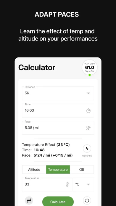 VDOT Running Calculator screenshot 4