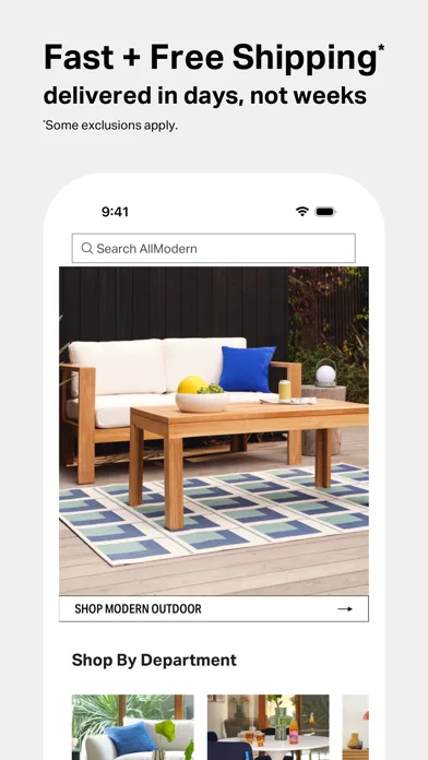 AllModern screenshot 2