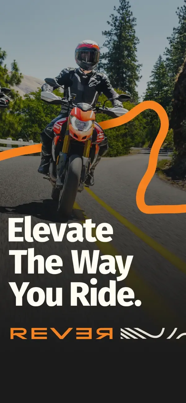 REVER - Motorcycle GPS & Rides screenshot 1