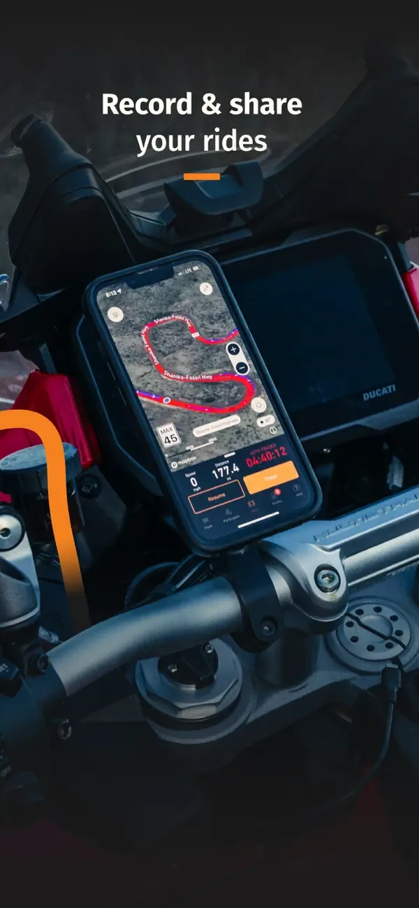 REVER - Motorcycle GPS & Rides screenshot 3