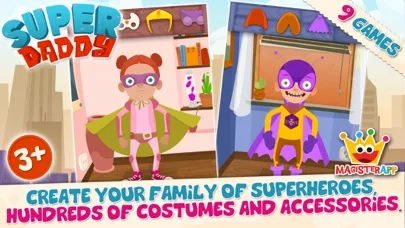 Super Daddy - Dress Up a Hero screenshot 2