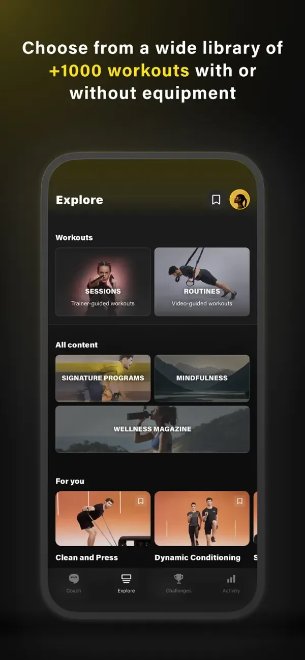 Technogym: Training & Gym app screenshot 2